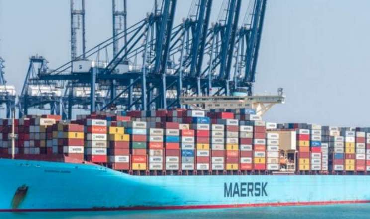 Maersk підвищує тарифи на імпорт контейнерів до України