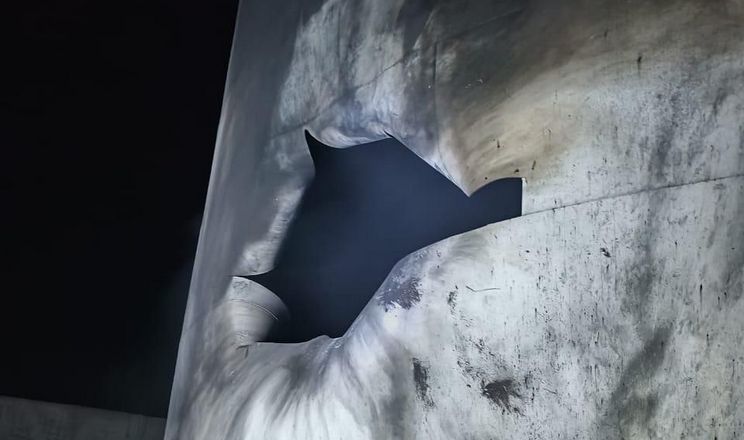 В Одеському порту вибуховою хвилею пошкоджено судно під прапором Лівану