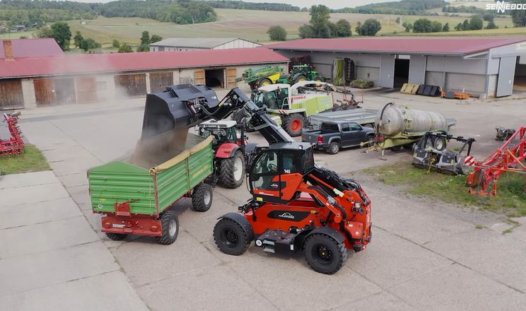 Sennebogen вироблятиме навантажувачі з підйомними кабінами для Linde