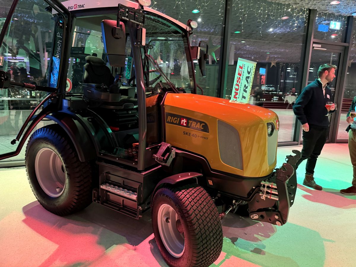 Електротрактор Rigitrac SKE 40 e-direct отримав премію Watt d’Or 2026